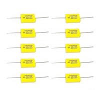 for Axial MKP Capacitor for Hi-Fi Audio Crossover Networks - 4.7 µF ±5% 250V AC/DC Polyester Film Fixed Capacitor, Flame-Retardant Epoxy-Sealed, Self-Healing