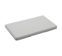 for Ayn Thor Handheld Console Hard Snap-On Top Cover Case, Dustproof & Scratch-Resistant Protective Shell, Colorful Upper Lid Accessory for Dual Screen Gaming Device (Gray)