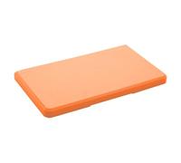 for Ayn Thor Handheld Console Hard Snap-On Top Cover Case, Dustproof & Scratch-Resistant Protective Shell, Colorful Upper Lid Accessory for Dual Screen Gaming Device (Orange)