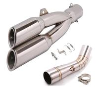 For B&enelli 502C Trk502C Motorcycle System Silencer Modified Link Muffler Removable Db Killer Exhaust Pipe Motorcycle Exhaust Pipe(A)