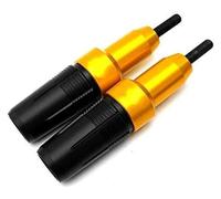 For B&enelli For Leoncino 500 502C TNT 125 135 TRK 502 502X Motorcycle Exhaust Slider Crash Pad Falling Protector Motorcycle Exhaust Frame Sliders(2 Pcs Gold)