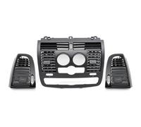 For B&enz For Viano For W636 2004-2014 2015 Dashboard Left Right Central Air Conditioner Ac Vent Grille Cover 3pcs Air Vent Outlet(Center A 3pcs)