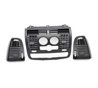 For B&enz For Viano For W636 2004-2015 Dashboard Left Right Air Conditioner Vent Grille Cover 3pcs OEM:6368300300 6366800800 Warm Air Vent Outlet(Center A 3pcs)