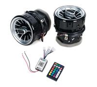 For B&enz V Class For W447 For Vito For V250 AC Car Interior Front Dashboard Air Condition Vent Outlet Grille Warm Air Vent Outlet(Black)