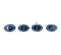 For B&enz V Class For W447 For Vito For V250 AC Console Left Right Dash Air Vent Grille Car Interior Warm Air Vent Outlet(Blue)