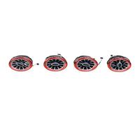 For B&enz V Class For W447 For Vito For V250 AC Console Left Right Dash Air Vent Grille Car Interior Warm Air Vent Outlet(Red)