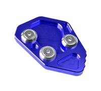 For B&M&W K1200S K1200R 2005-2008 K1300S K1300R 2009-2016 Motorcycle Kickstand Foot Side Stand Extension Enlarge Pad Support(Blue-2)