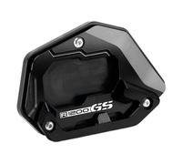 For B&M&W R1200GS ADV R1250GS. Adventure Kickstand Foot Side Stand Extension Pad Support Plate Enlarge(Black)