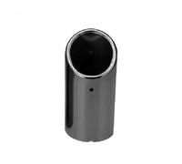 For B&MW 3 Series E46 330i 325i E90 5 Series 520 X5 E70 Modified Special Exhaust Pipe Stainless Steel Decorative Tail Throat 1PCS CLVCCZTZGW(5SX1X3 6CM)