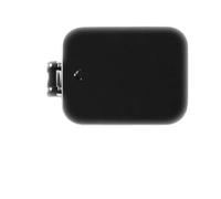 For B&MW 5 E60 535i 550i 528i 2008 2009 2010 Front Bumper Tow Hook Eye Cover Towing Hauling Cap Lid Garnish 51117184708(Black)