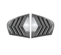For B&MW 5 Series E60 2004-2010 Side Vent Shutter Rear Window Louver Cover Cars Sun Visor(Carbon look)