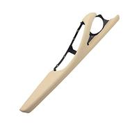 For B&MW 5 Series F10 F11 F18 520 523 525 528 530 535 LHD RHD Interior Door Armrest Leather Outer Frame Support Left Right Interior Door Handle (Color : LHD Beige)