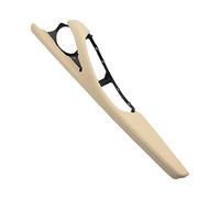For B&MW 5 Series F10 F11 F18 520 523 525 528 530 535 LHD RHD Interior Door Armrest Leather Outer Frame Support Left Right Interior Door Handle (Color : RHD Beige)