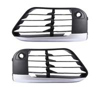 For B&MW F48 X1 2016-2019 51117453987 51117453988 Car Front Bumper Windscreen Front Bumper Outer Left+Right Grille IPEVMLZ