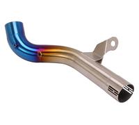 For B&MW F750GS F750 750 F850GS For ADV F850 2018-2021 Motorcycle Slip-on Exhaust Escape Link Eliminator Enhanced Pipe Motorcycle Exhaust Pipe(Blue)