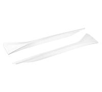 For B&MW For X1 For F48 2020 Silver Chrome Replacement Front Fog Light Cover Trim Strips Car Decoration Bumper Grille Front Left Right Grille