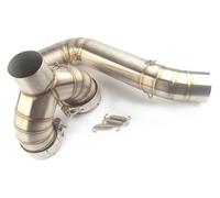 For B&MW S1000 RR S1000R 2010 2011 2012 2013 2014 Motorcycle Exhaust Middle Pipe Link Connect Tube Slip-On End Silencers motorcycle exhaust pipe