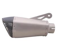 For B&MW S1000RR 2010-2014 For S1000R 2014-2016 Motorcycle 60mm DB Killer Modified Slip-On Exhaust Escape Muffler Pipe motorcycle exhaust pipe(Gold)