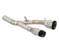 For B&MW S1000RR 2019-2023 For S1000R 2021-2023 Motorcycle Slip On Exhaust Middle Link Pipe Muffler Escape Systems End Silencers motorcycle exhaust pipe