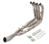 For B&MW S1000RR 2019-2023 S1000R 2021-2023 Motorcycle Full System Header Front Link Tube Slip-On Exhaust Pipe Diameter Slip Exhaust Pipe(Type B)