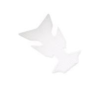 for B&MW S1000RR S1000XR S1000R R1250GS R1200GS for Adventure F800GS F850GS Motorcycle Rubber Tank Fish Pad Decals Protective Sticker Tank Decal(Clear)