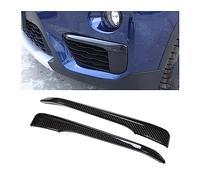 For B&MW X1 F48 2016 2017 2018 2019 Car Front Head Fog Lights Lamp Eyebrow Cover Protective Trim Accessories Front Fog Lamp Shade Decorative Cover
