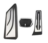 For B&MW X1 X2 F48 F39 F45 F46 F40 1 2 Series MPV 220i Accelerator Brake Pedals Pads Parts Car Pedal Cover LHD Car Pedal Cover Pads(AT with Rest)