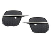 For B&MW X5 E70 2011 2012 2013 Car Front Bumper Fog Lamp Light Grille Cover Frame Trim Cap Hood Bezel Lid PYPFQUMQGR(Left and Right)