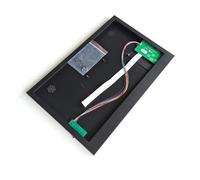 for B156HAN04 B156HAN08 Mini-HDMI Portable Matrix DIY Refit Kit 40-Pin EDP 15.6" Micro USB 1920 * 1080 Controller Board+Metal Case，Laptop Accessories(B156HAN04.3 and Case)