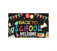 for Back to School Banner 180x110cm Classroom Decor for Back(QZBBJ209)