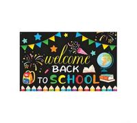 for Back to School Banner 180x110cm Classroom Decor for Back(QZBBJ211)