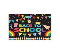 for Back to School Banner 180x110cm Classroom Decor for Back(QZBBJ212)