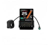 For Bafang 865C CAN midmounted motor color display unit for M510 M560 M820 M620 models with live speed distance traveled and battery status monitoring capabilities