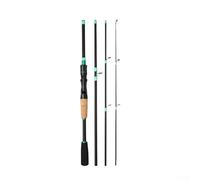 For Baitcasting Fishing Rod 165m21m Diverse Section Carry Travel Angling For Easy to Pole Strong M Action Fibreglass Sea Freshwater Telescopic (raw leather 18m)