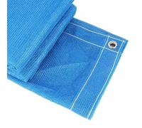 for Balconies Shade Netting for Patios Garden Buildings Blue Tarp (1.5mx5m) Outdoor Privacy Protection Sunshade for Decks and Outdoor Spaces