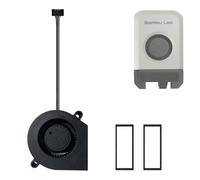 For Bambu lab P1P/P1S hotend front cover fan DC24V 9500rpm ultra-high-speed cooling duct fan, 5015 dual ball bearing blower for bamboo lab P1 series 3D printer accessories