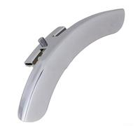 For Banjo Armrest for Vintage Model Banjos, Single Leg Zinc Alloy Rest with Mounting Hardware and Retainer, Polished Mirror Finish, Compat