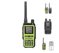 For BaoFeng UV5RMini Two Way Radio, Mini Walkie Talkie Bluetooth Power Adjustable Tiny Size Frequency Copy 999 Channels Type-C Fast Charging, Outdoor Emergency, Hunting Equipment Set