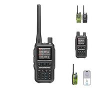 For BaoFeng UV5RMini Two Way Radio, Mini Walkie Talkie Bluetooth Power Adjustable Tiny Size Frequency Copy 999 Channels Type-C Fast Charging, Outdoor Emergency, Hunting Equipment Set