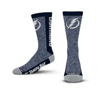 For Bare Feet Marble MVP Crew Sock NHL Large