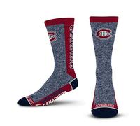 For Bare Feet Marble MVP Crew Sock NHL Large