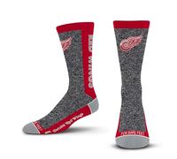 For Bare Feet Marble MVP Crew Sock NHL Large