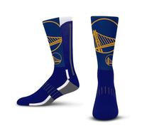 For Bare Feet Unisex Kid's NBA Logo Zoom Mesh Primary Crew Sock, Team, One Size