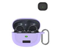 For Baseus Bowie MC1 Earphone,Silicone Protective Cover & Storage Case,Skin-Friendly,Full Protection,Purple