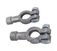 for battery Connector Adapter Pair 6V 12V Systems for battery | Robust screw-fixed design, secure clamping force, optimal current flow, fits top-post batteries, alloy construction