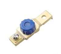 for Battery Disconnect Switch 12-48V 200A Master Isolator for Car Motorcycle Boat - High Current Copper Core Kill Switch with for m10 Terminals Gold