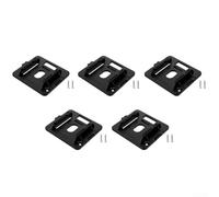 for battery Holder for Bosch 14.4V 18V 36V Tools Black for(5PCS) | Fits for bosch 14.4V, 18V, 36V batteries, wall mount design, space-saving storage, plastic build