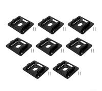 for battery Holder for Bosch 14.4V 18V 36V Tools Black for(8PCS) | Fits for bosch 14.4V, 18V, 36V batteries, wall mount design, space-saving storage, plastic build