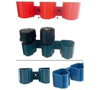 For Battery Mounting Bracket for Bosch 10 8V 12V Batteries, Wall Mountable Storage (blue.)