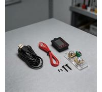 for battery Voltage Gauge with Shunt for Caravan Marine Use - Digital Multimeter Display 100A Current Meter 8-120V DC Energy Monitor(Monochrome screen)
